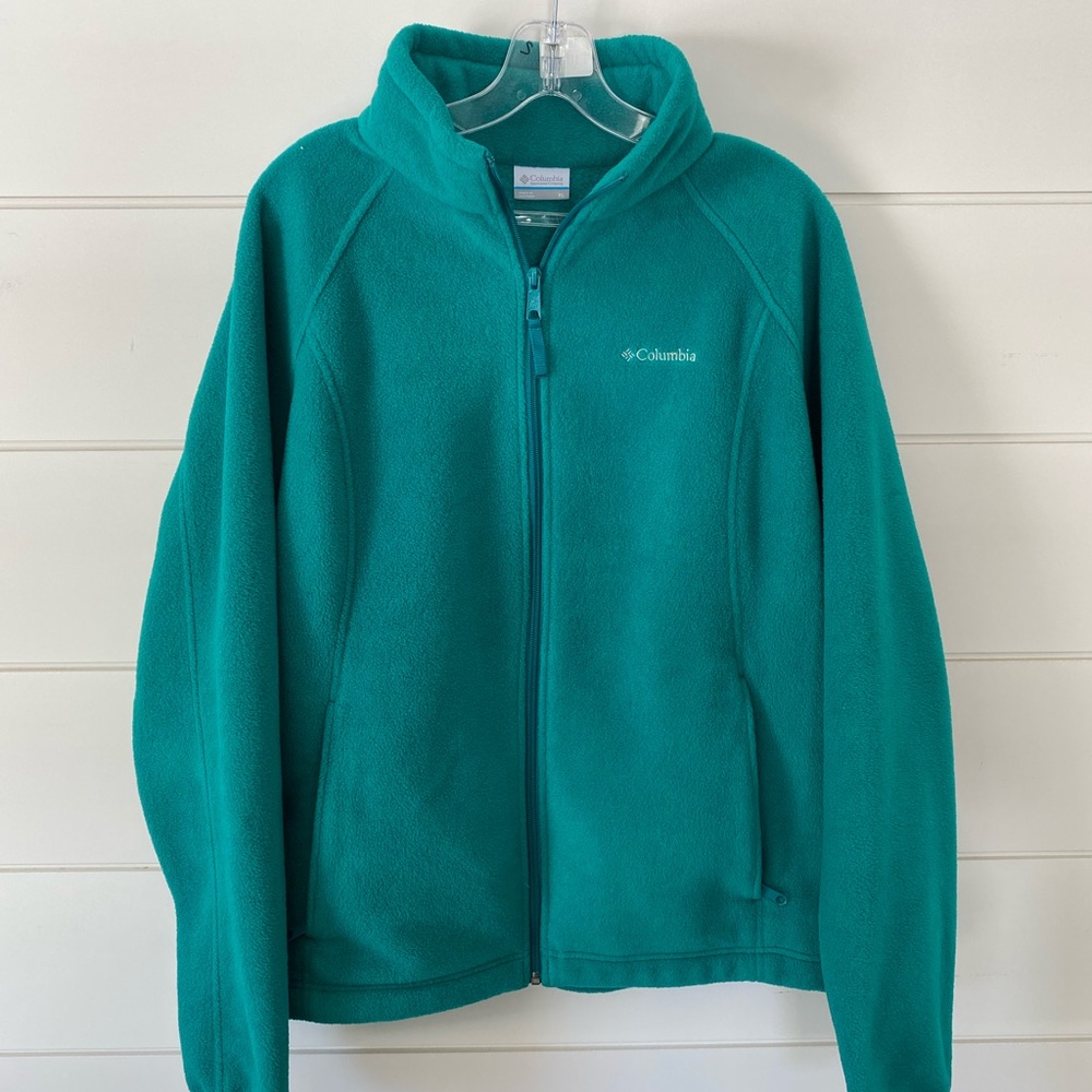 Columbia Women’s Green Fleece Jacket